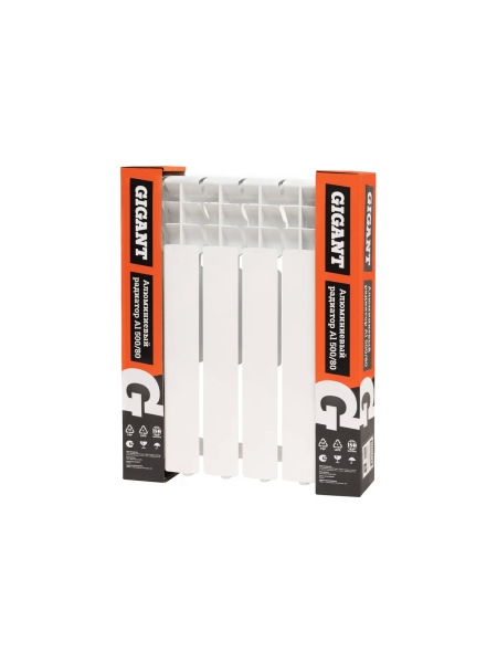 Алюминиевый радиатор Al 500/80 6 секций Gigant GRA58-6