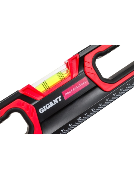 Алюминиевый магнитный фрезерованный уровень Gigant Professional 600 мм 3 глазка GPGW-60-3