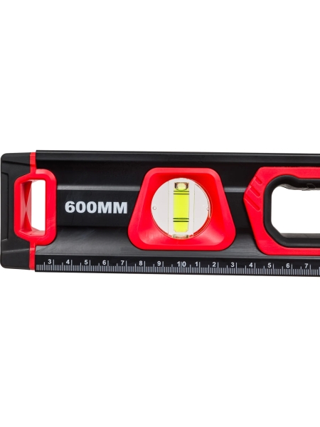 Алюминиевый магнитный фрезерованный уровень Gigant Professional 600 мм 3 глазка GPGW-60-3