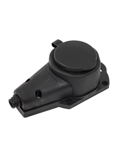 Каучуковая влагозащищенная штепсельная розетка 16А IP44 с/з Gigant RSG-5