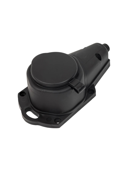 Каучуковая влагозащищенная штепсельная розетка 16А IP44 с/з Gigant RSG-5