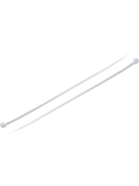 Нейлоновая хомут-стяжка Gigant 4,8х300 белый, 100 шт G/1/20