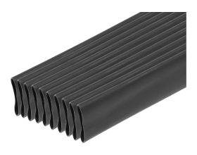 Трубка термоусадочная клеевая Gigant (4:1) 16/4мм, черная, 10шт по 1м G-80144