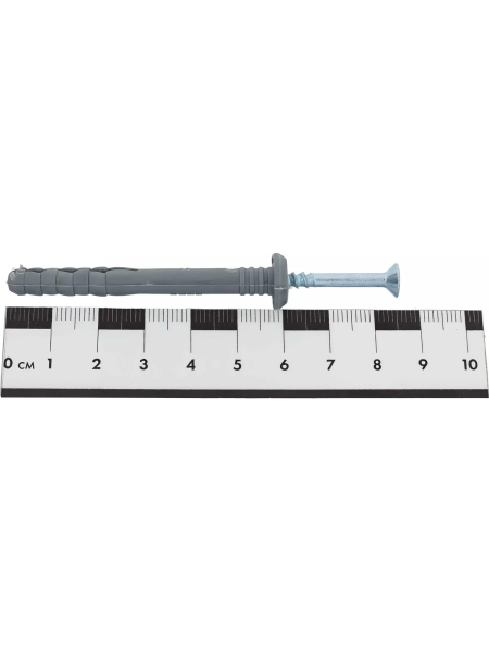 Дюбель-гвоздь Gigant 6x60 грибовидная манжета полипропилен 1000 шт 123857