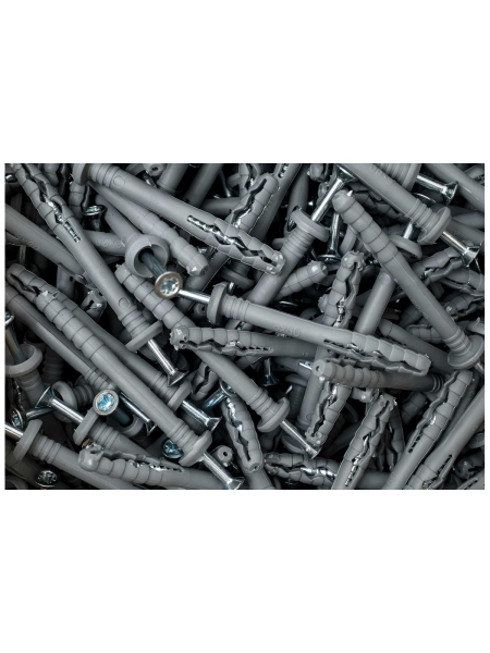 Дюбель-гвоздь Gigant 6x60 грибовидная манжета полипропилен 1000 шт 123857