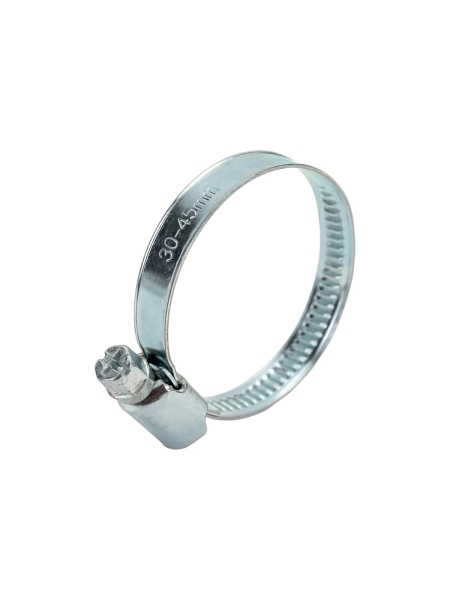 Червячный хомут оцинк Gigant 30-45 мм/9 W1, 25 шт G/1/32