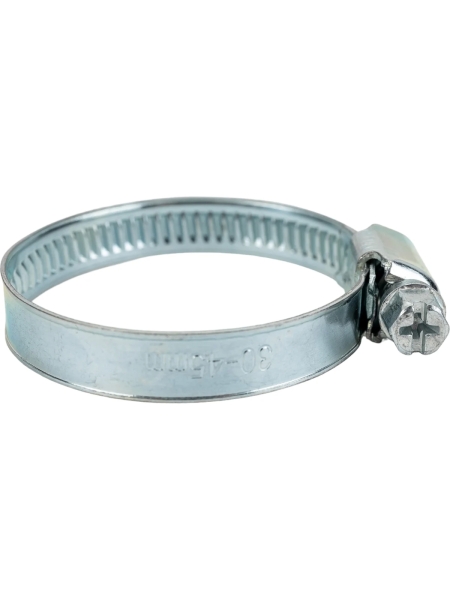 Червячный хомут оцинк Gigant 30-45 мм/9 W1, 25 шт G/1/32