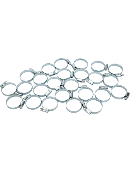 Червячный хомут оцинк Gigant 30-45 мм/9 W1, 25 шт G/1/32