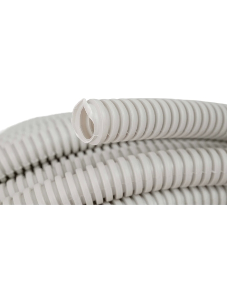 Гофрированная труба ПНД Gigant лёгкая серая D20 с зондом, стойкая к УФ 100м 20120-100GR-GI