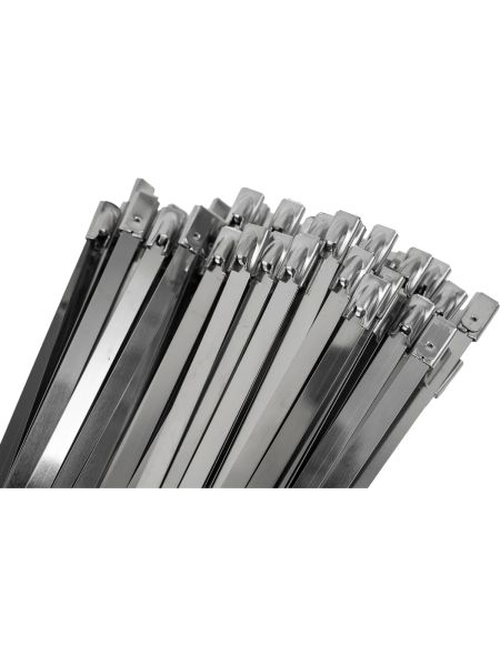 Стальные хомуты-стяжки Gigant нержавеющие 4,6x250мм 100шт. 123940