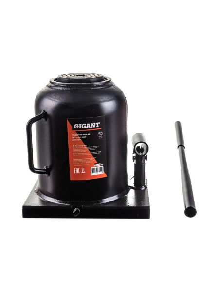 Гидравлический бутылочный домкрат Gigant 50Т, подхват 230мм, подъем 360мм, рабочий ход 130мм, HBJ-50s