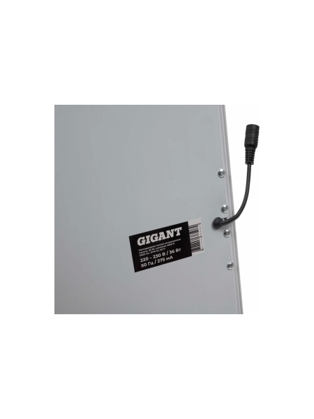 Светодиодная тонкая встраиваемая панель Gigant 36Вт матовый 6500K 3000Лм IP40 (с драйвером) GL-03-11