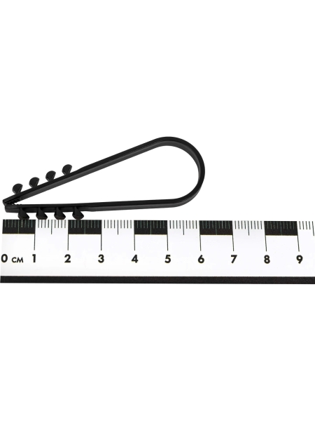 Дюбель-хомут Gigant 19-25мм, нейлон, 100шт. черный 123992