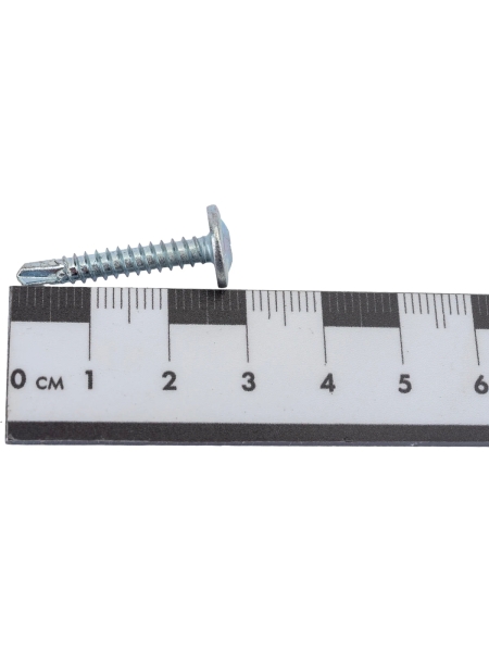 Саморезы Gigant 4,2x25, полусфера, сверло, цинк, 1 кг (примерно 440 шт) 123576