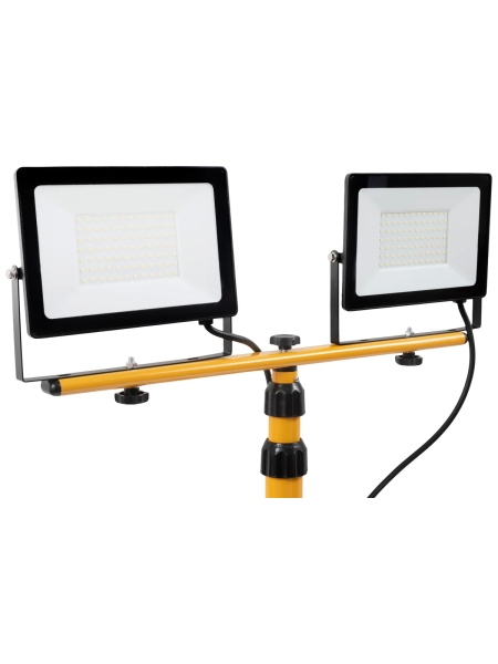 Светодиодные прожекторы на штативе IP65 140W, 2x70W 6400K Gigant GTMS-140