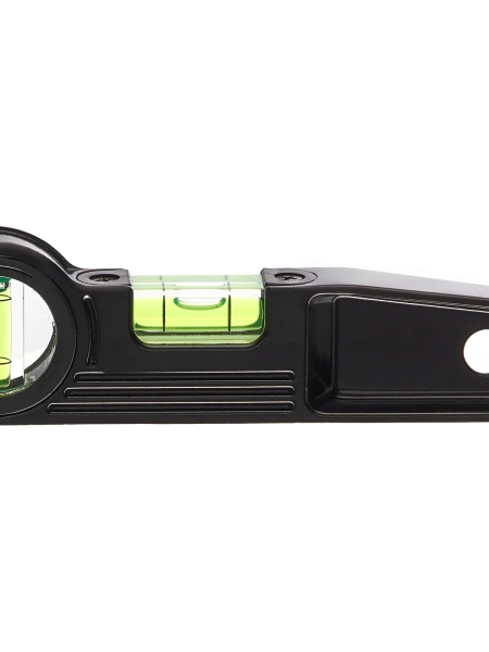 Алюминиевый магнитный строительный уровень Gigant 250мм GWM250