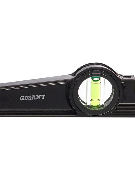 Алюминиевый магнитный строительный уровень Gigant 250мм GWM250