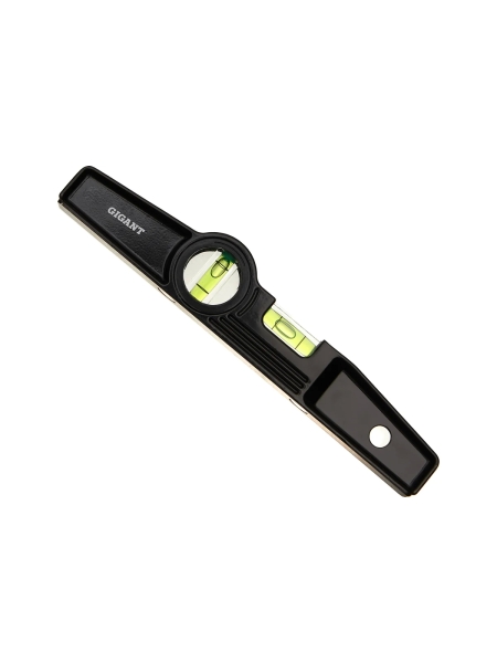 Алюминиевый магнитный строительный уровень Gigant 250мм GWM250