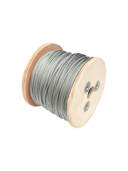 Стальной трос Gigant DIN 3055 4мм оцинкованный 200м GSC-012