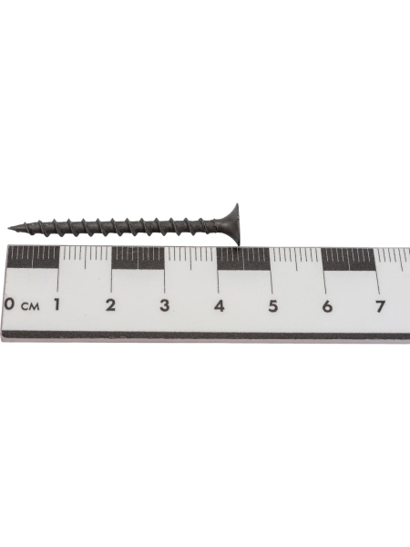 Саморезы Gigant 3,5x45, потайная головка, крупный шаг, оксидированный, 1 кг (примерно 401 шт) 123530