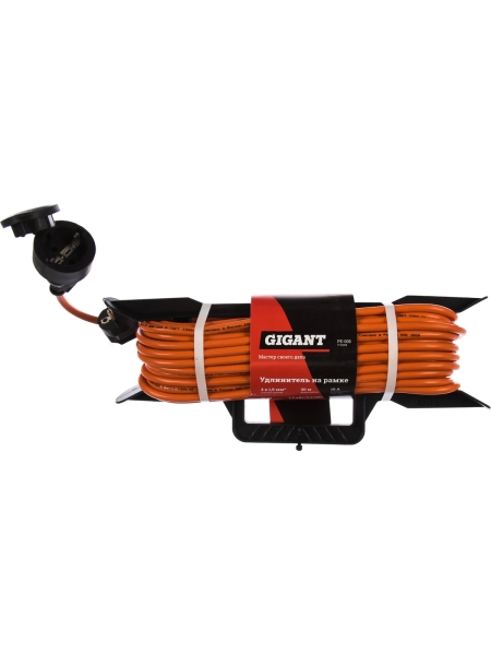 Удлинитель на рамке Gigant с/з ПВС 3х1,5 16A 20м IP 44 INDUSTRY EG PE-008