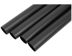 Трубка термоусадочная клеевая Gigant (4:1) 33/8мм, черная, 4шт по 1м G-80142