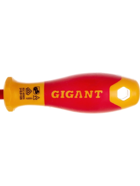 Диэлектрическая отвертка Gigant SL 5.5x125 мм GDS SL 55125