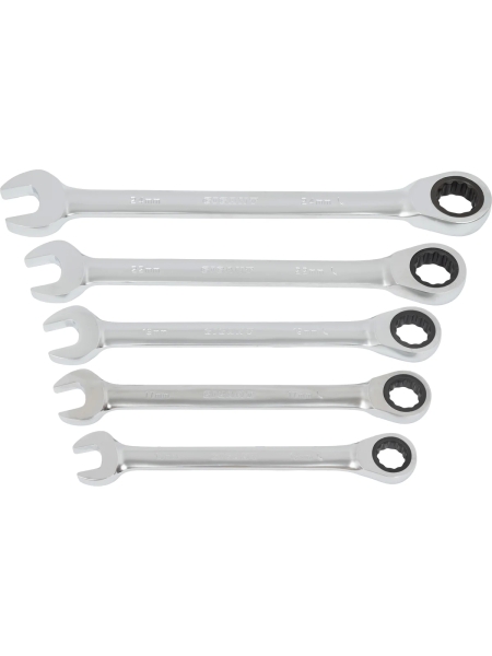 Набор комбинированных ключей Gigant с трещоткой, 10 шт GKKR-10