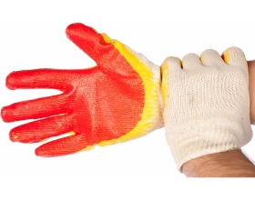 Перчатки с двойным латексным обливом Gigant 13 класс, 200 пар GL13_200