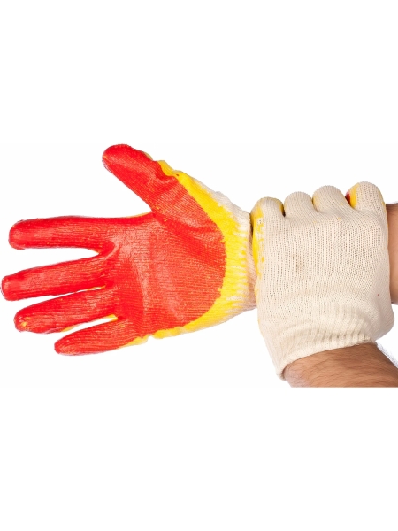 Перчатки с двойным латексным обливом Gigant 13 класс, 200 пар GL13_200