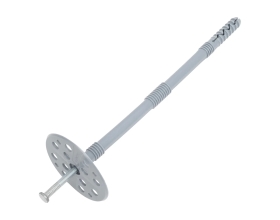 Дюбель для теплоизоляции Gigant (гриб) 10x200 с металлическим гвоздём 200 шт 123869