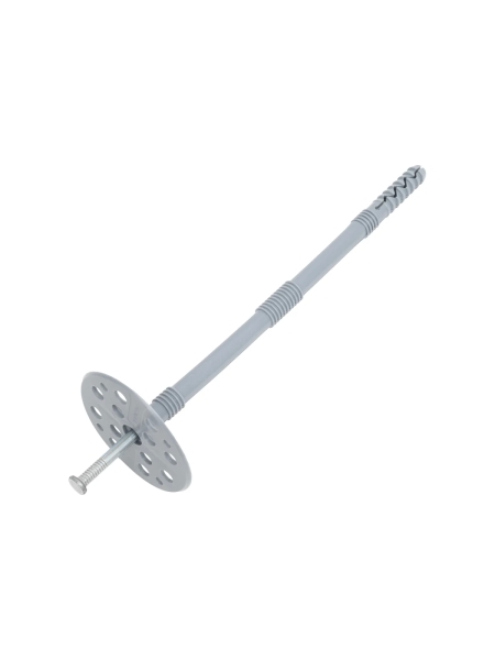 Дюбель для теплоизоляции Gigant (гриб) 10x200 с металлическим гвоздём 200 шт 123869