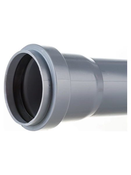 Труба для внутренней канализации Gigant Д50, L=1 м, толщина стенки 1.8 мм GSG-22