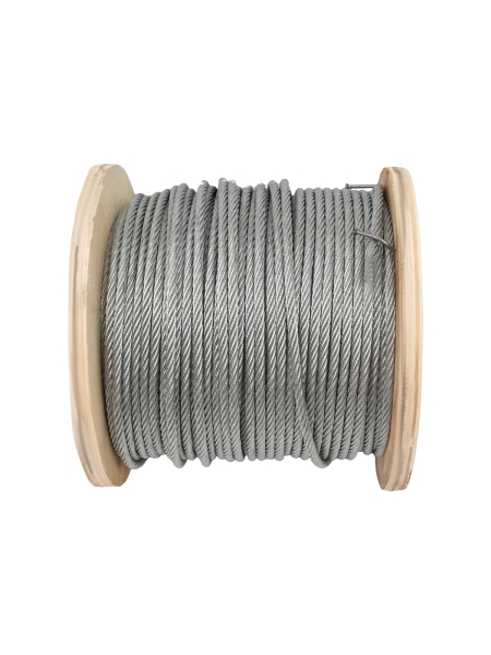 Стальной трос Gigant DIN 3055 6мм оцинкованный 100м GSC-001