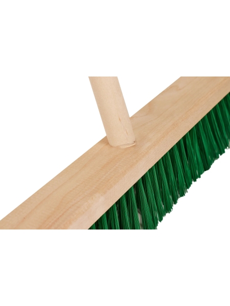 Щетка Gigant 400х45х18 мм с наклонным резьбовым отверстием, с черенком в/c, d-22 мм, GSHC-400С