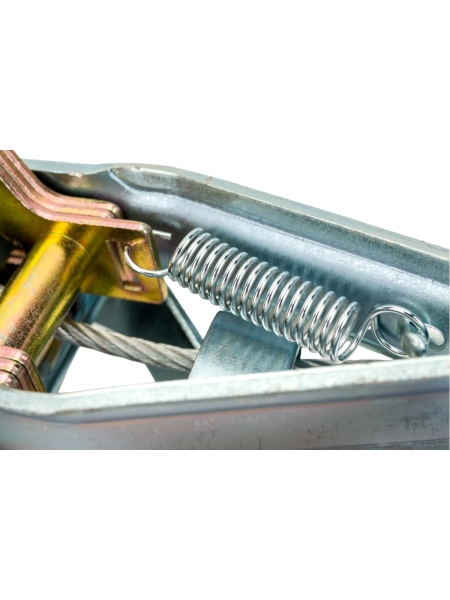 Ручная лебедка с двойным храповым механизмом Gigant 3т, диаметр троса 4,8мм, длина троса 3,6м GEW-22