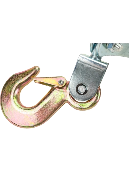 Ручная лебедка с двойным храповым механизмом Gigant 3т, диаметр троса 4,8мм, длина троса 3,6м GEW-22