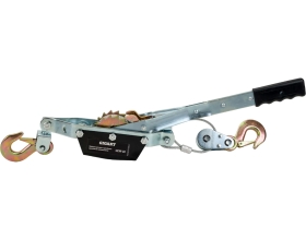 Ручная лебедка с двойным храповым механизмом Gigant 3т, диаметр троса 4,8мм, длина троса 3,6м GEW-22
