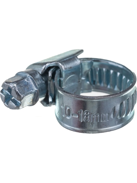 Червячный хомут оцинк Gigant 10-16 мм/9 W1, 25 шт G/1/25