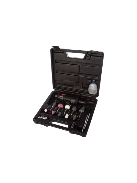 Прямая пневмошлифмашина с набором оснастки (цанга; 27000 об/мин; кейс) Gigant DG27000