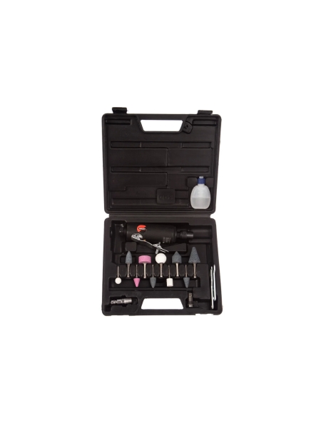 Прямая пневмошлифмашина с набором оснастки (цанга; 27000 об/мин; кейс) Gigant DG27000