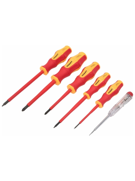 Набор диэлектрических отверток 6 шт Gigant GBSD-2