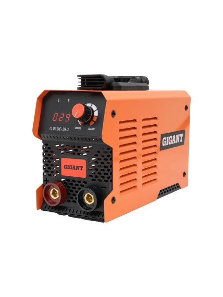 Инверторный сварочный аппарат (190 А; дисплей; кабель 2.5+1.5 м) Gigant GWM-190