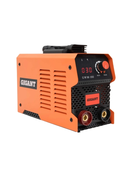 Инверторный сварочный аппарат (190 А; дисплей; кабель 2.5+1.5 м) Gigant GWM-190