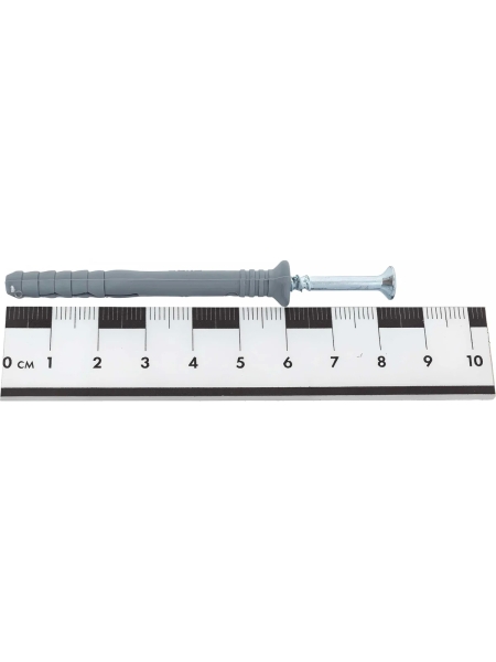 Дюбель-гвоздь Gigant 6x60 потайная манжета полипропилен 100 шт 123855