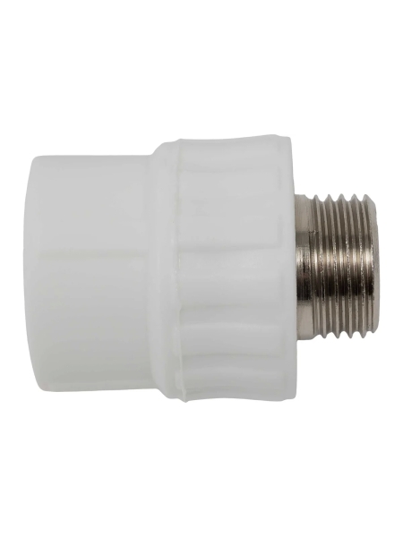 Муфта PP-R бел комб 25х1/2 НР Gigant GPM-25X12НР