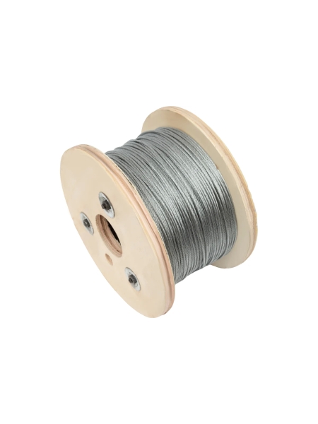 Стальной трос Gigant DIN 3055 2мм оцинкованный 200м GSC-008