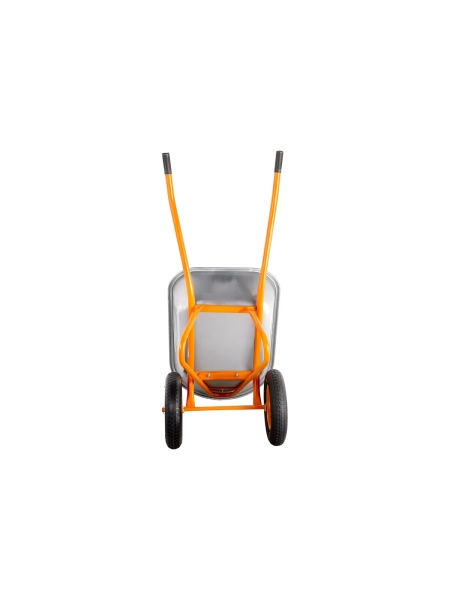 Строительная двухколесная тачка Gigant 110л, 200 кг, пневматические колеса GX-02