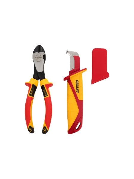 Набор электромонтажного инструмента Gigant VDE 1000В, 10 инструментов GT-10