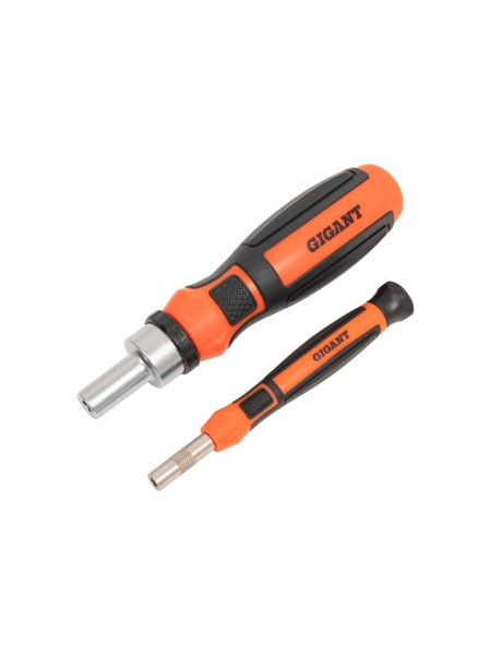Реверсивная отвертка Gigant с набором насадок 68 предметов GBS-68